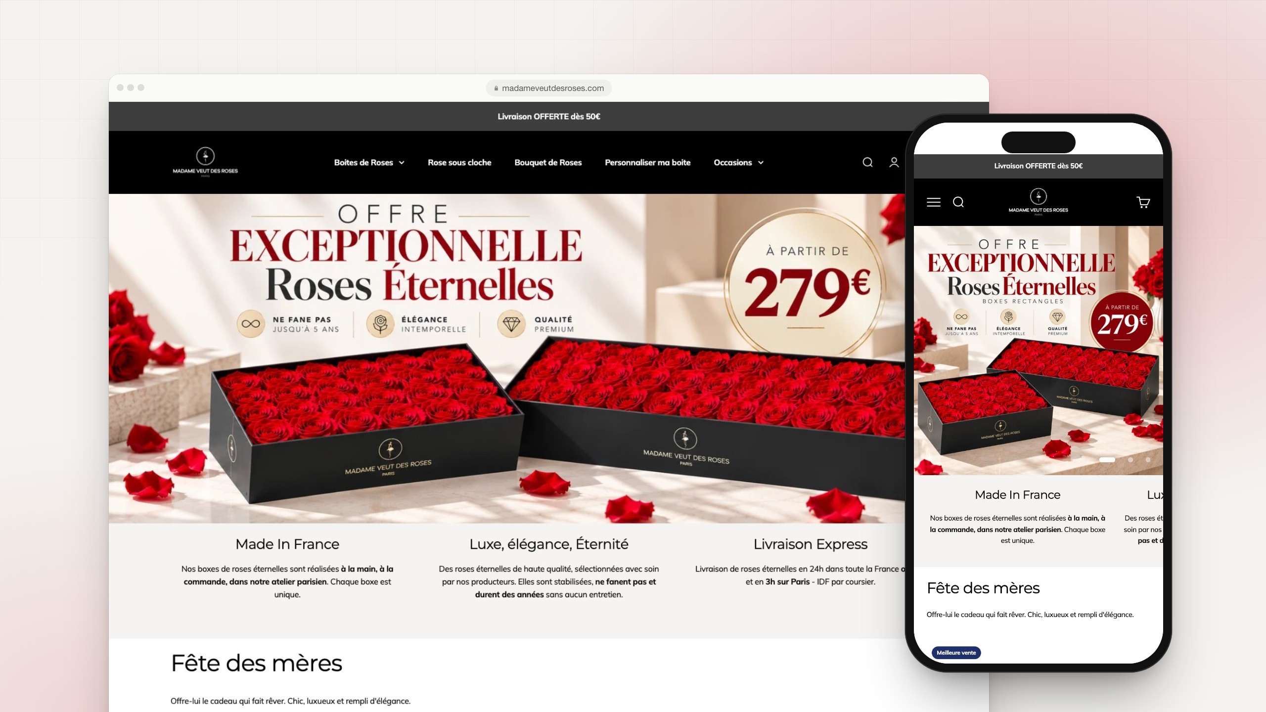 Madame Veut des Roses