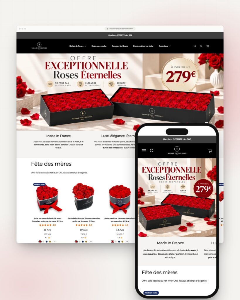Madame Veut des Roses